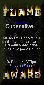 This award is presented by Element Design